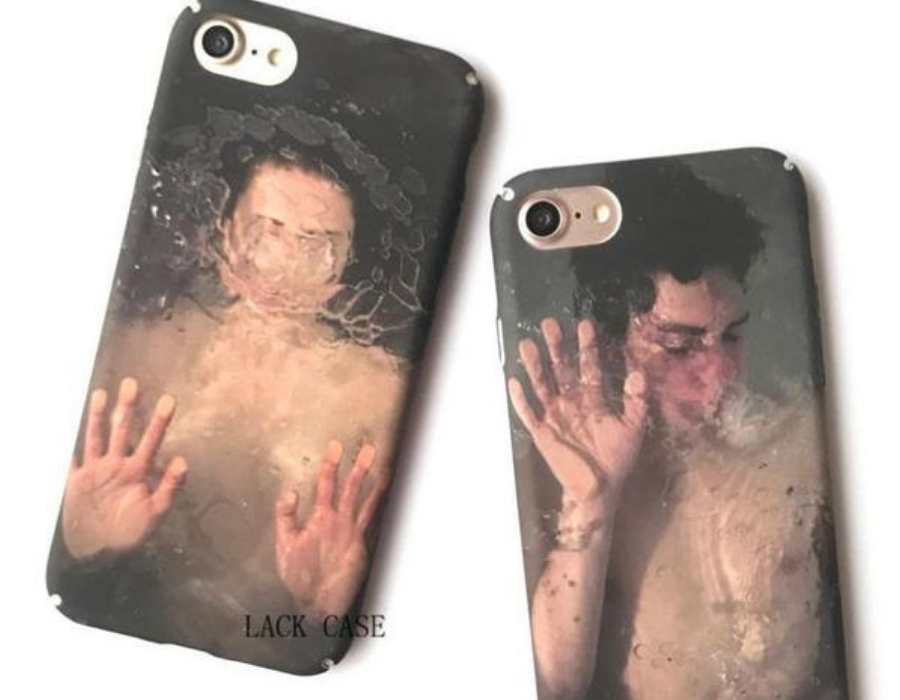 Man and Woman Underwater Couples Phone Cases