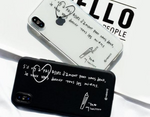 Love Letter Heart Couples Phone Case