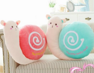 Kiss Face Snail Couple Stuff Toys ( 40cm )