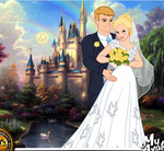Couple Art Photo - YOUR OWN CARTOON CHARACTER PHOTO - Full Body Full Colour