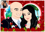 Couple Art Photo - Turn Your Photos Into CARTOON CHARACTERS - Cartoon Face 2