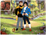 Couple Art Photo - Turn Your Photos Into CARTOON CHARACTERS - Cartoon  2 Full Body