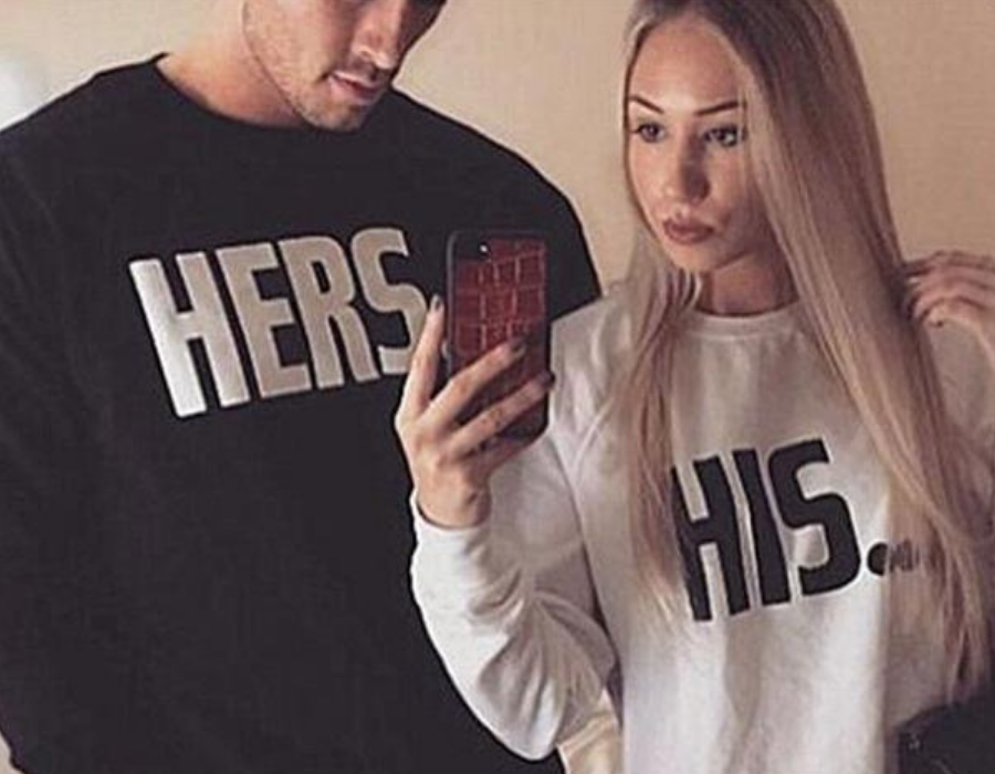 His Hers Couple Sweaters