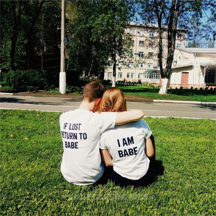 If Lost Return To Babe Shirts - Valentine's Day Special