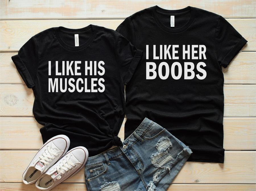 Muscles & Boobs Shirts - Valentine's Day Special