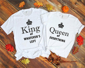 King & Queen of Everything Shirts - Valentine's Day Special