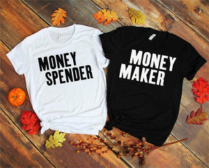 Money Maker & Spender Shirts - Valentine's Day Special