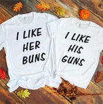 Buns & Guns Shirts - Valentine's Day Special