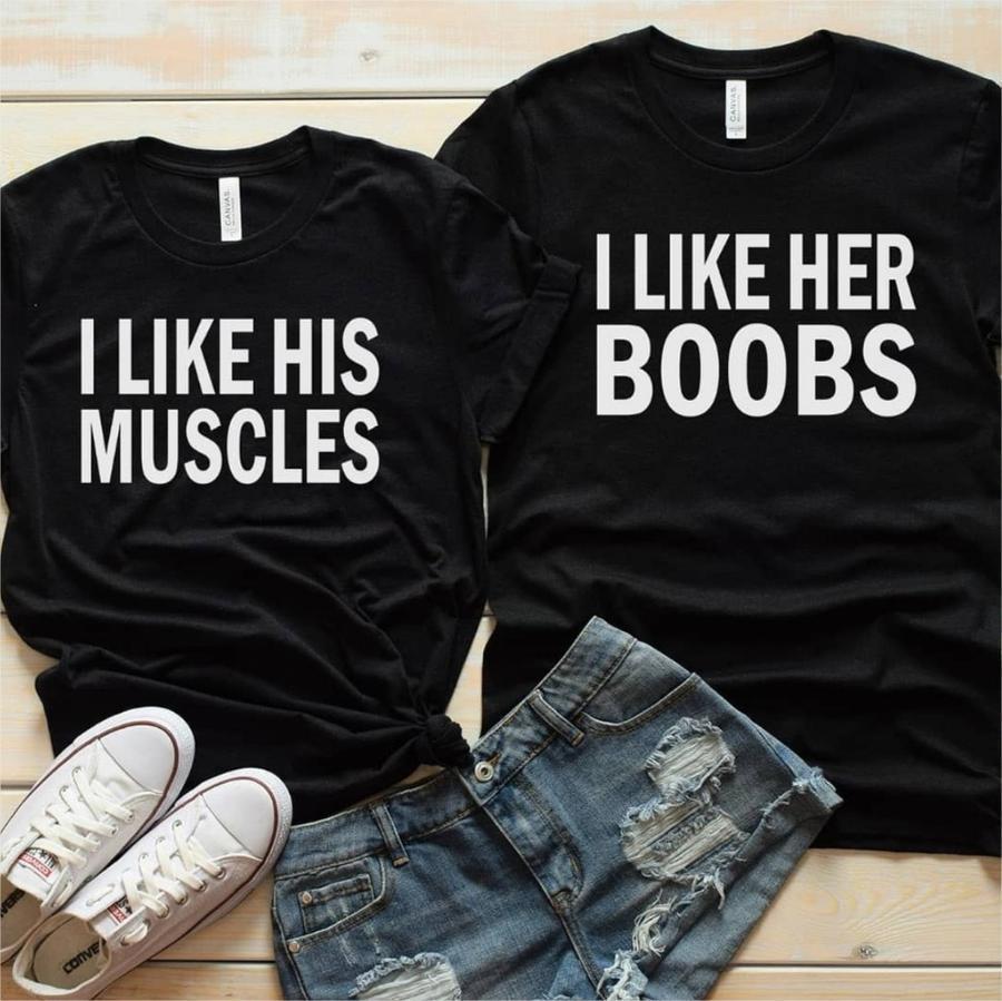 Muscles & Boobs Shirts - Valentine's Day Special
