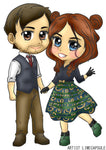 Couple Art Photo - We Will Draw Your Photo as CHIBI ART - Full Coloured