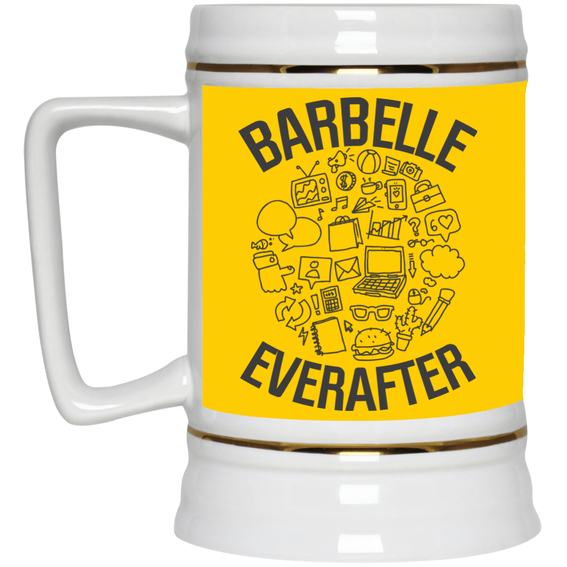 BarBelle EverAfter™ Beer Stein 22oz.