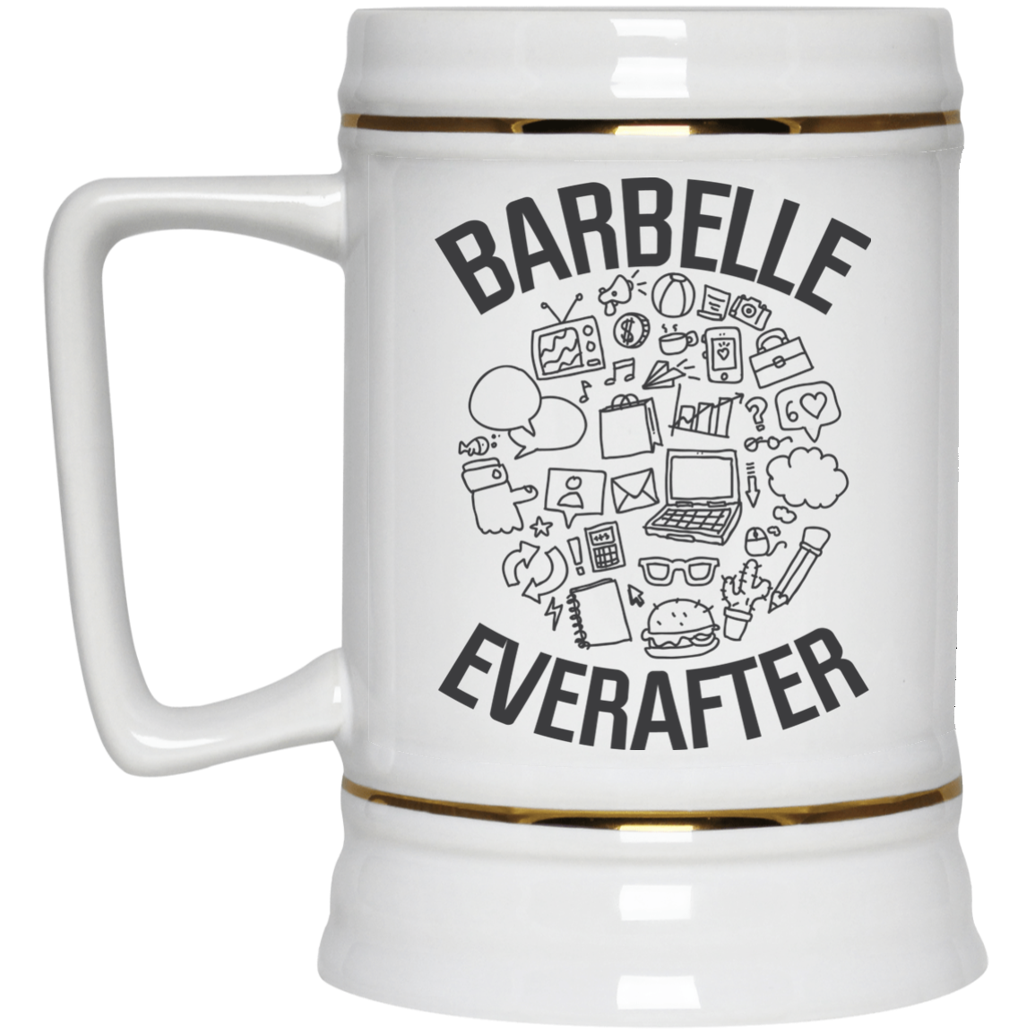 BarBelle EverAfter™ Beer Stein 22oz.
