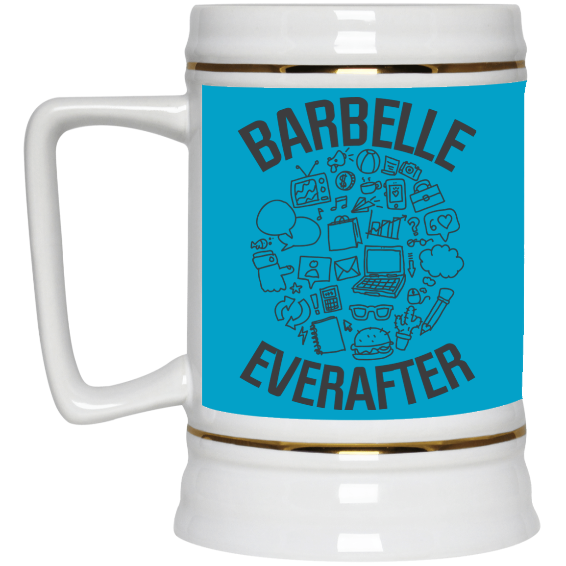 BarBelle EverAfter™ Beer Stein 22oz.