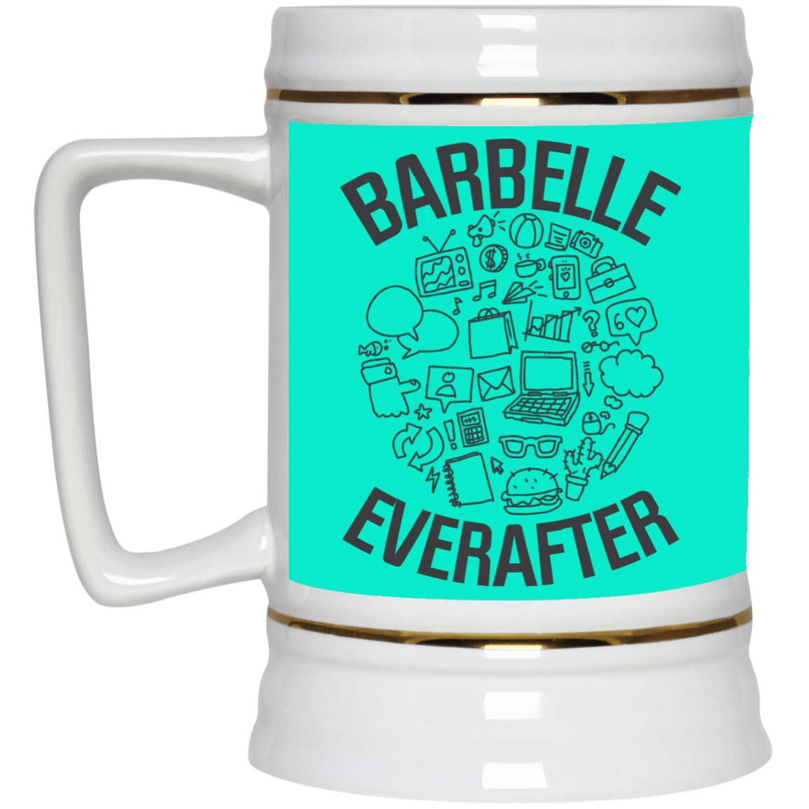 BarBelle EverAfter™ Beer Stein 22oz.