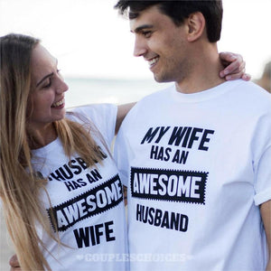 Awesome Husband & Wife Shirts