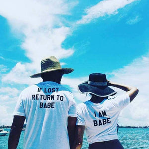If Lost Return To Babe Shirts - Valentine's Day Special
