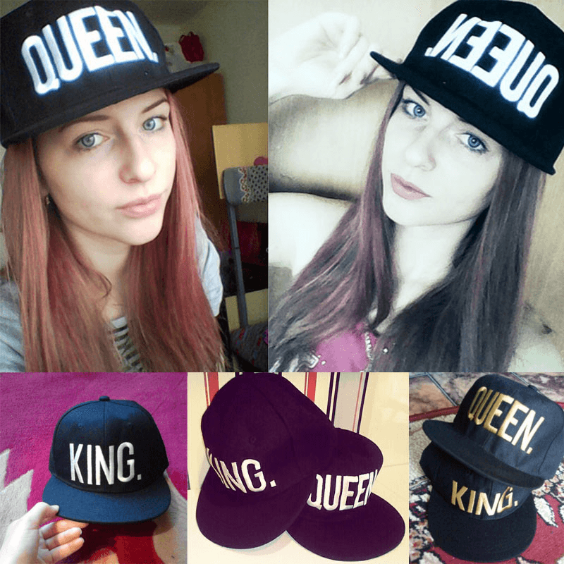 King Queen Caps