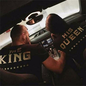 Black King & Queen Shirts - Valentine's Day Special