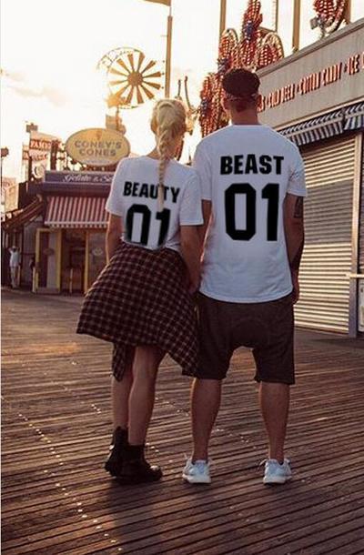 Beauty Beast 01 Shirts - Valentine's Day Special
