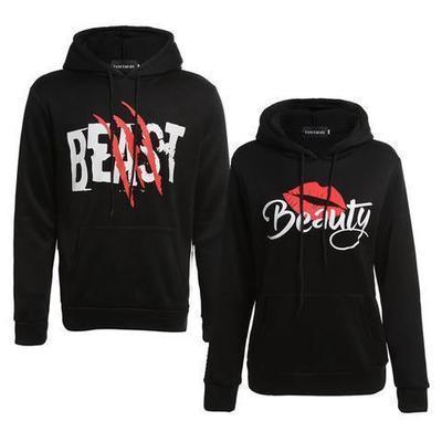 Beauty & Beast Hoodies - Valentine's Day Special