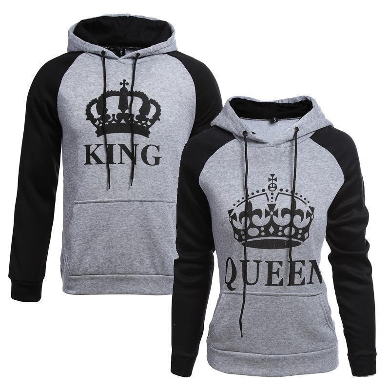 Queen Couple Hoodies His Queen And Her King Hoodies Queen Couple
