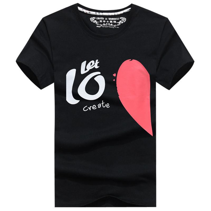 Heart Shape Love Couple Shirt