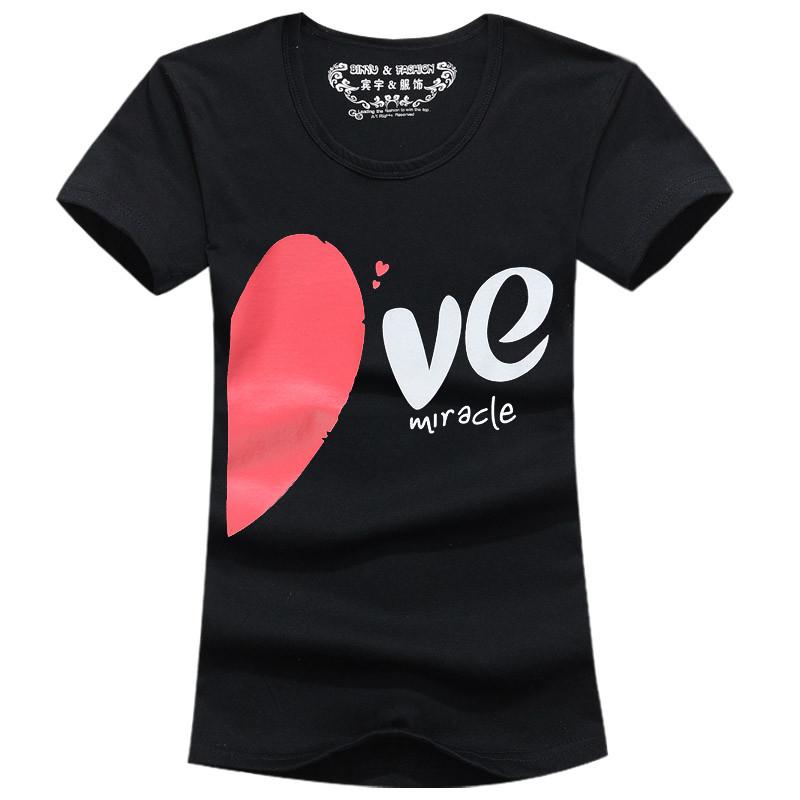 Heart Shape Love Couple Shirt