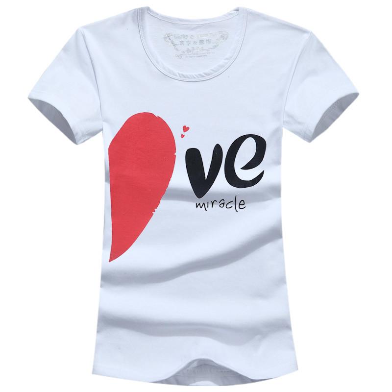 Heart Shape Love Couple Shirt