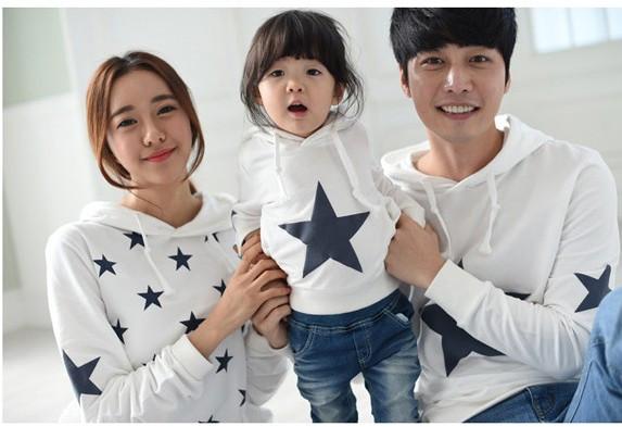 Star Family Matching Hoodies