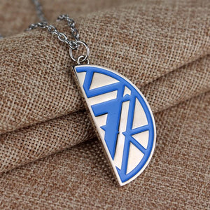 Marvel Captain America Civil War Shield Logo Couple Necklace