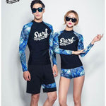 Swim Suit Bikini Set Windsurf Wind Surf Wear Beachwear Bathing Suits Bikinis 2017 New Couple Long Sleeve Yoga Maillot De Bain