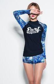 Swim Suit Bikini Set Windsurf Wind Surf Wear Beachwear Bathing Suits Bikinis 2017 New Couple Long Sleeve Yoga Maillot De Bain