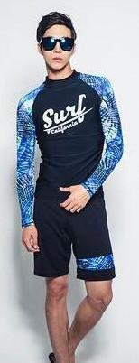Swim Suit Bikini Set Windsurf Wind Surf Wear Beachwear Bathing Suits Bikinis 2017 New Couple Long Sleeve Yoga Maillot De Bain