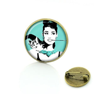 Beauty and the Beast Collection Vintage Fairytale Jewelry Brooch Marilyn Monroe Pins
