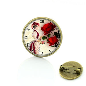 Beauty and the Beast Collection Vintage Fairytale Jewelry Brooch Marilyn Monroe Pins