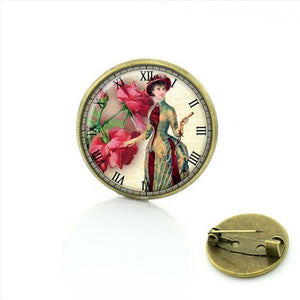 Beauty and the Beast Collection Vintage Fairytale Jewelry Brooch Marilyn Monroe Pins