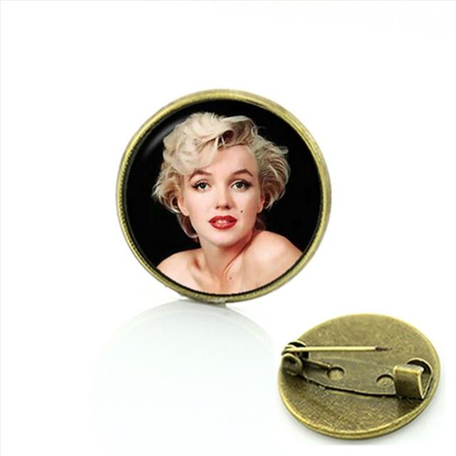 Beauty and the Beast Collection Vintage Fairytale Jewelry Brooch Marilyn Monroe Pins