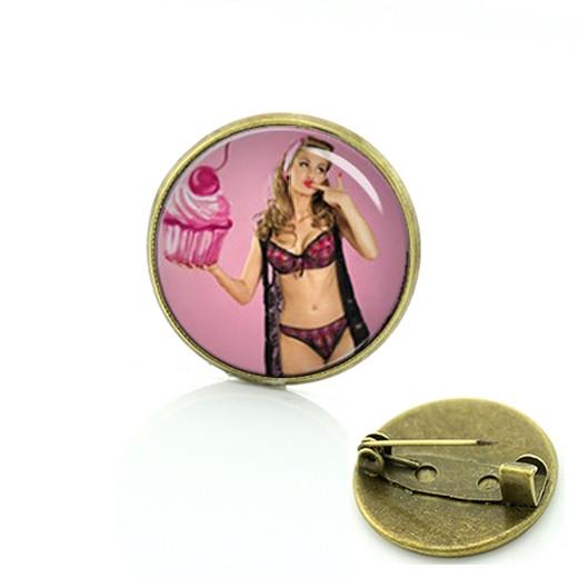Beauty and the Beast Collection Vintage Fairytale Jewelry Brooch Marilyn Monroe Pins