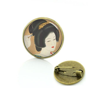Beauty and the Beast Collection Vintage Fairytale Jewelry Brooch Marilyn Monroe Pins