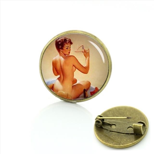 Beauty and the Beast Collection Vintage Fairytale Jewelry Brooch Marilyn Monroe Pins
