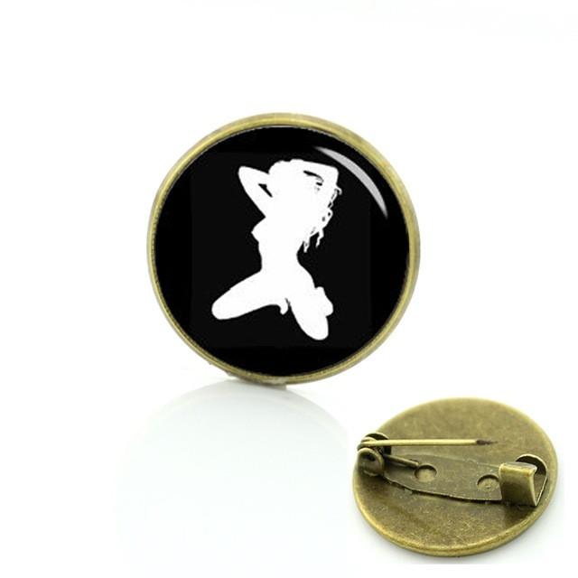 Beauty and the Beast Collection Vintage Fairytale Jewelry Brooch Marilyn Monroe Pins