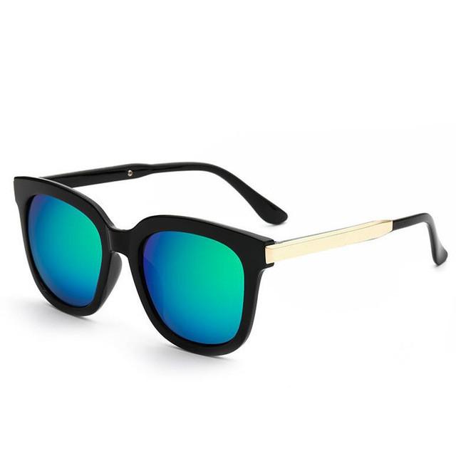 Fashion Couple Mirror Sunglasses Women Men Brand Designer 2017 Rose Gold High Quality Ladies Sunglasses Female Sun Glasses UV400