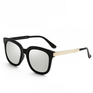 Fashion Couple Mirror Sunglasses Women Men Brand Designer 2017 Rose Gold High Quality Ladies Sunglasses Female Sun Glasses UV400