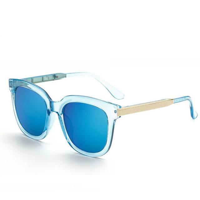 Fashion Couple Mirror Sunglasses Women Men Brand Designer 2017 Rose Gold High Quality Ladies Sunglasses Female Sun Glasses UV400