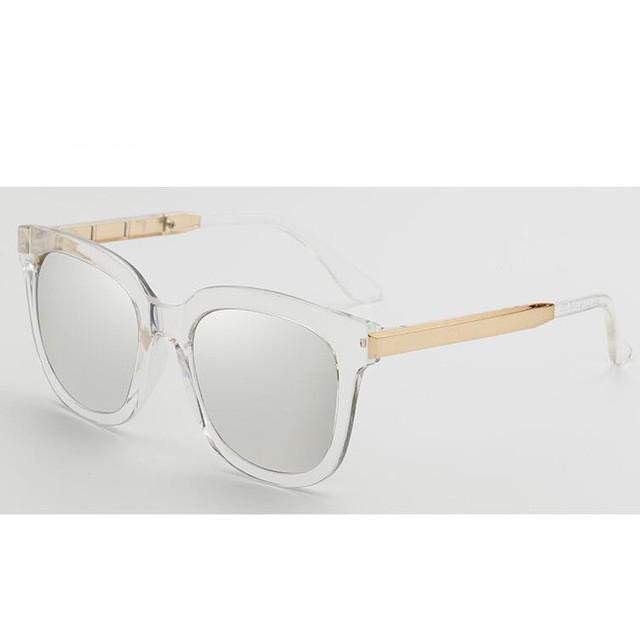 Fashion Couple Mirror Sunglasses Women Men Brand Designer 2017 Rose Gold High Quality Ladies Sunglasses Female Sun Glasses UV400