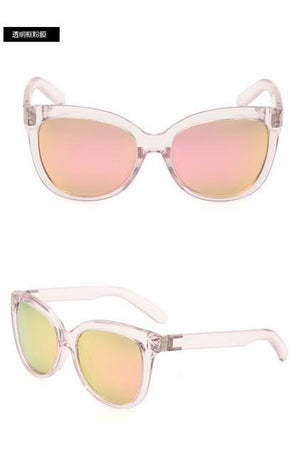 new sunglasses HD polarized plastci big frame fashion UV sunglasses couple models glasses M2807
