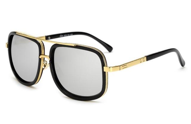 Flat Top Hot Square Sunglasses Men Women Luxury Brand Design Couple Lady Celebrity Brad Pitt Sun Glasses Super star Eyewear