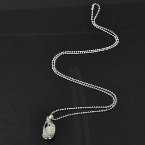 Glow In Dark Teardrop Couple Necklace