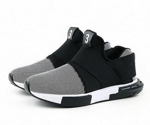 Trendy Flowers No Lace Couple Shoes
