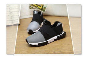 Trendy Flowers No Lace Couple Shoes